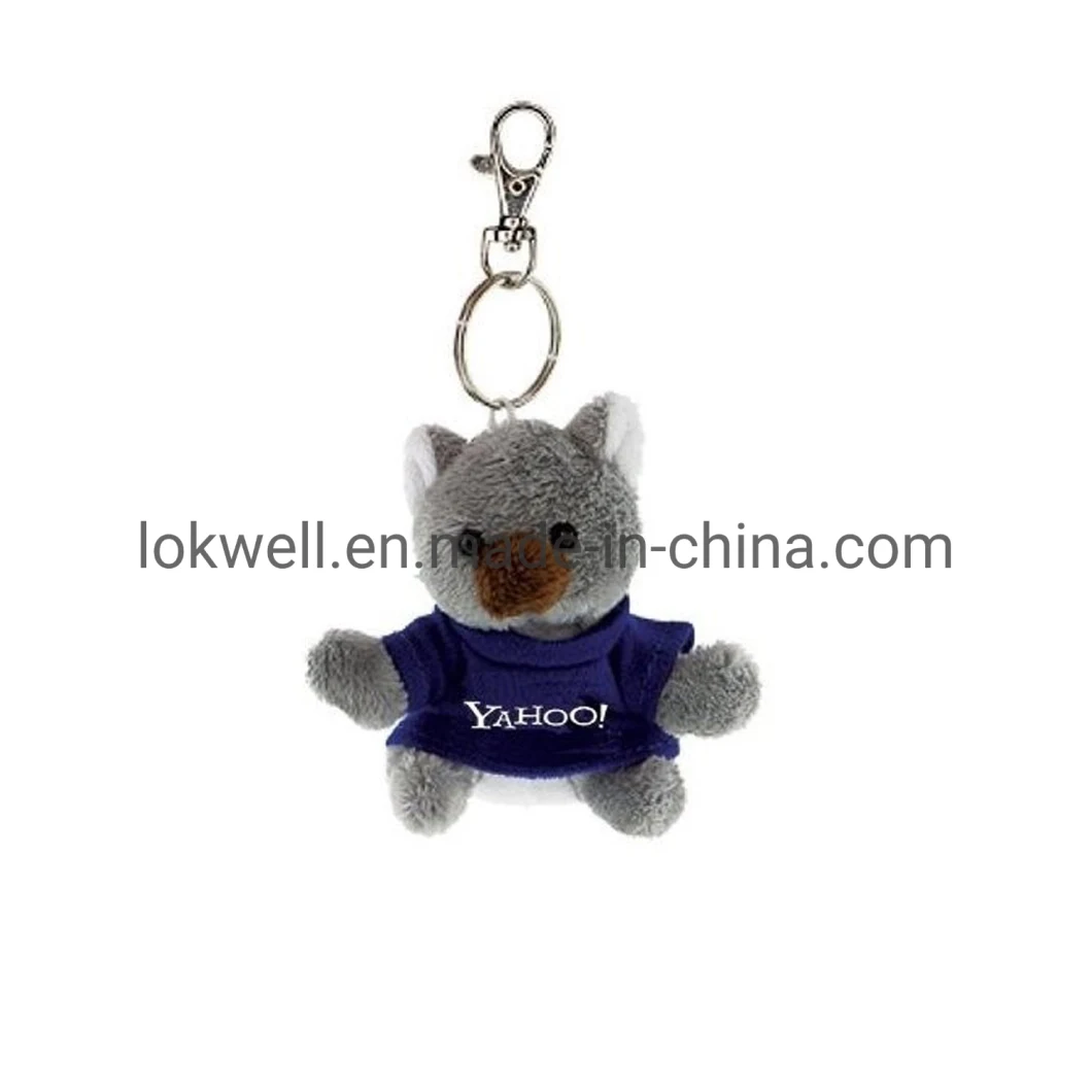 Custom Made Plush Dog Keychains Plush Animals Decoration