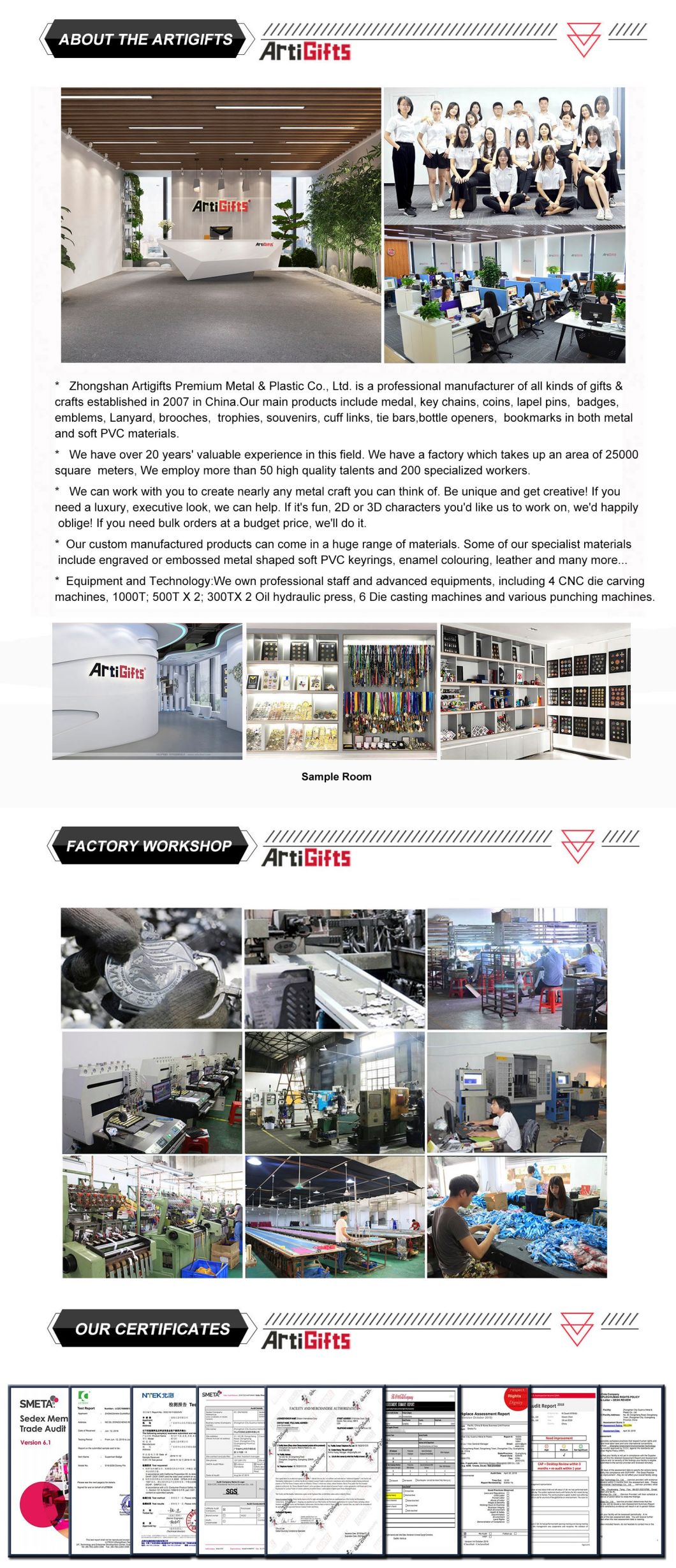 Customized Metal Keychains Printing Key Chain with Epoxy