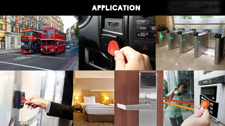 Custom RFID NFC 213 216 Smart Prepaid Epoxy Card Keychains Key Fob